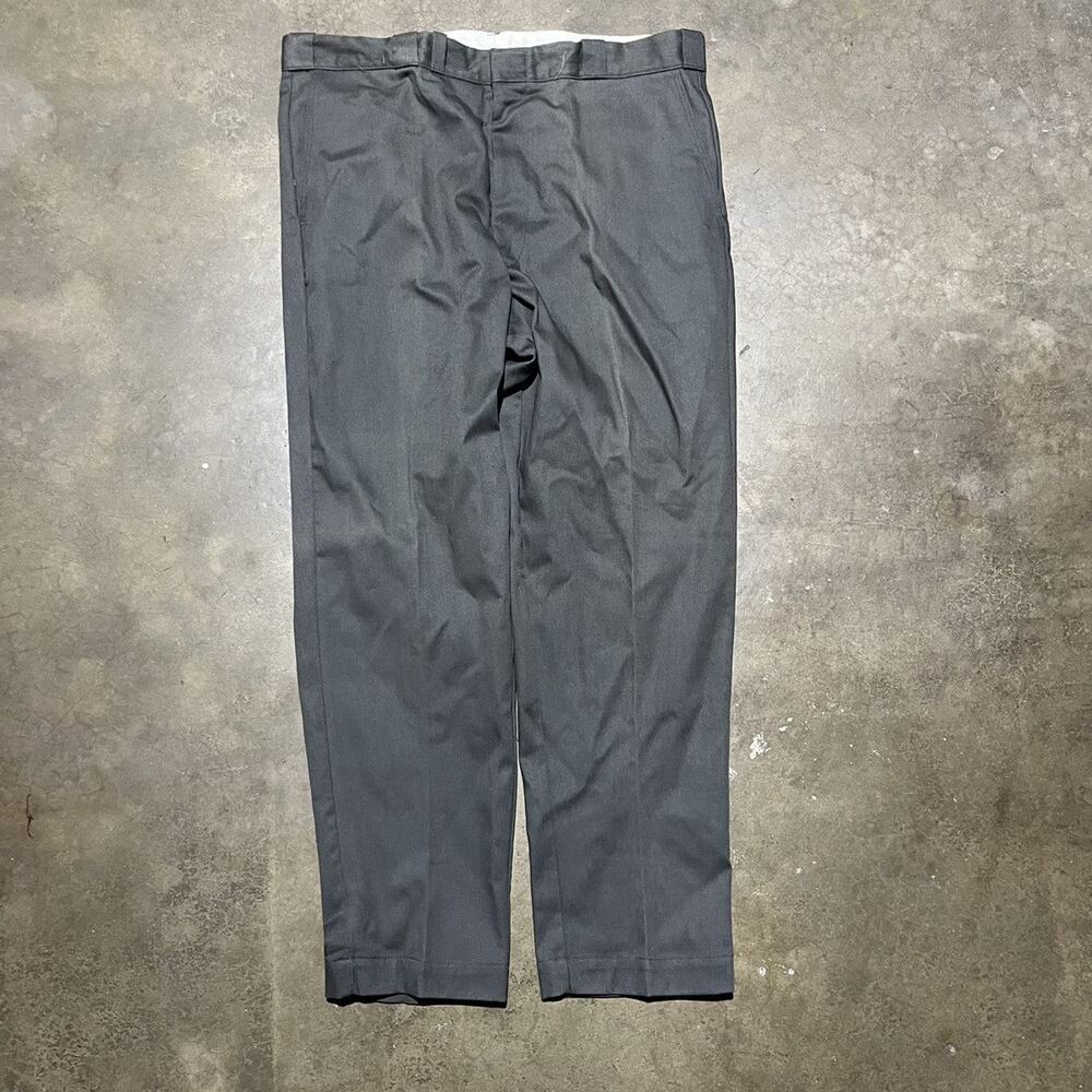 NOS Vintage 60s Sears Green Workwear Perma Prest Pants 38x30